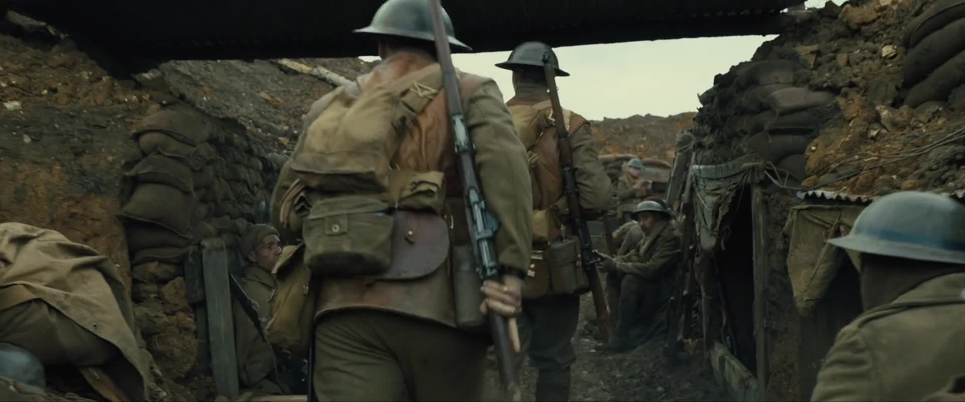 1917 (George MacKay Dean Charles Chapman Colin Firth 2019 Drama Válečný Bdrip 1080p ) Cz dabing+Forced mkv